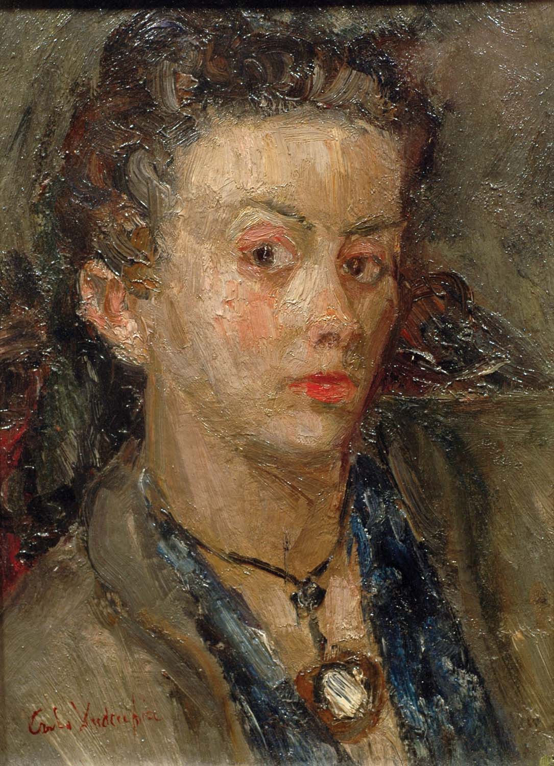 Ritratto di Augusta moglie dell'artista