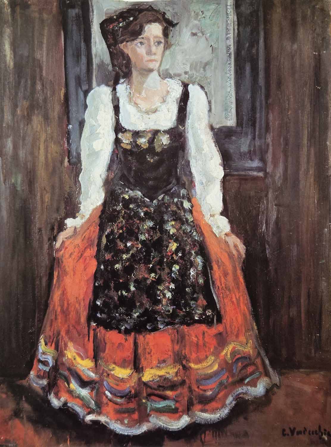 Giovanna in costume abruzzese
