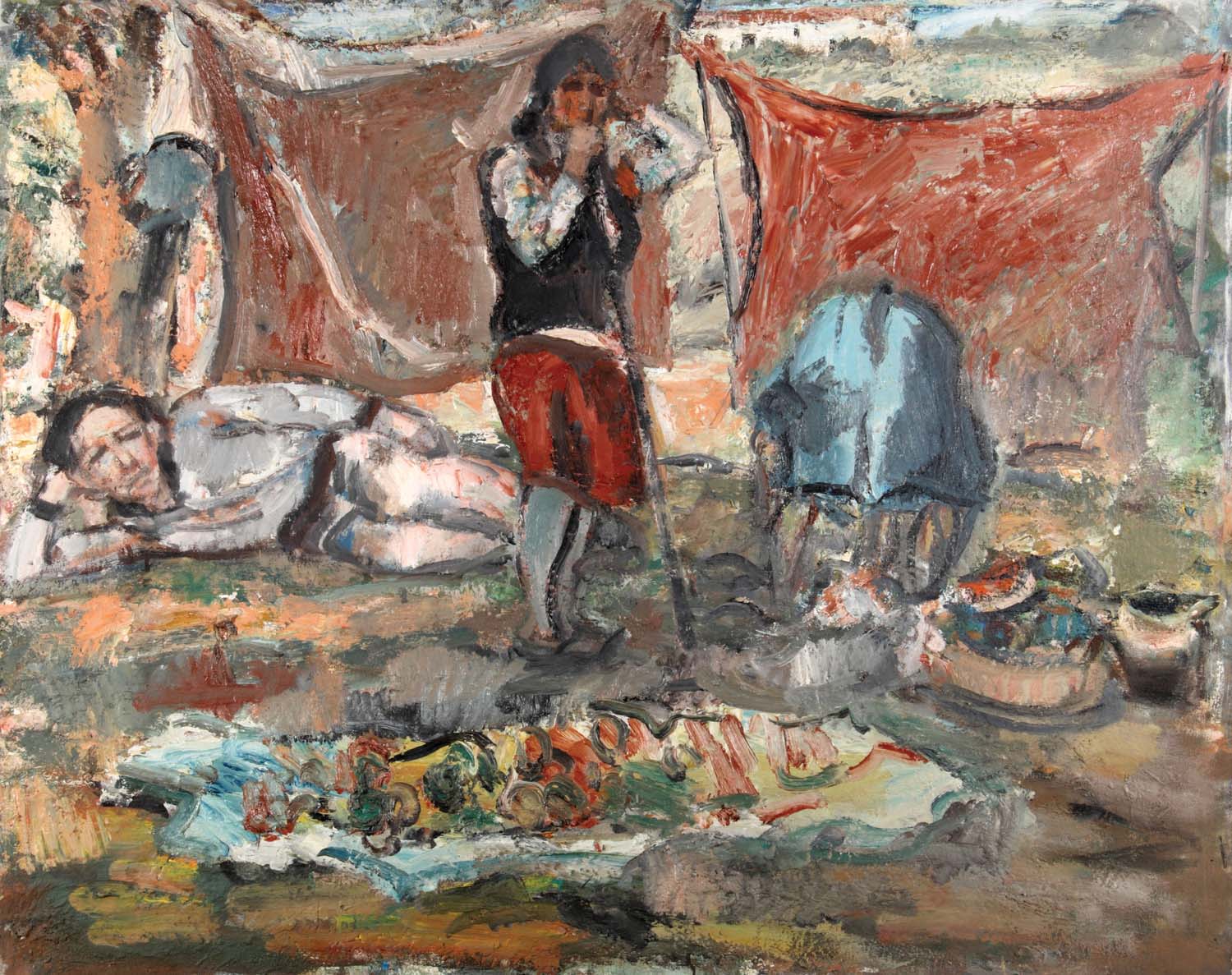 Riposo di contadine