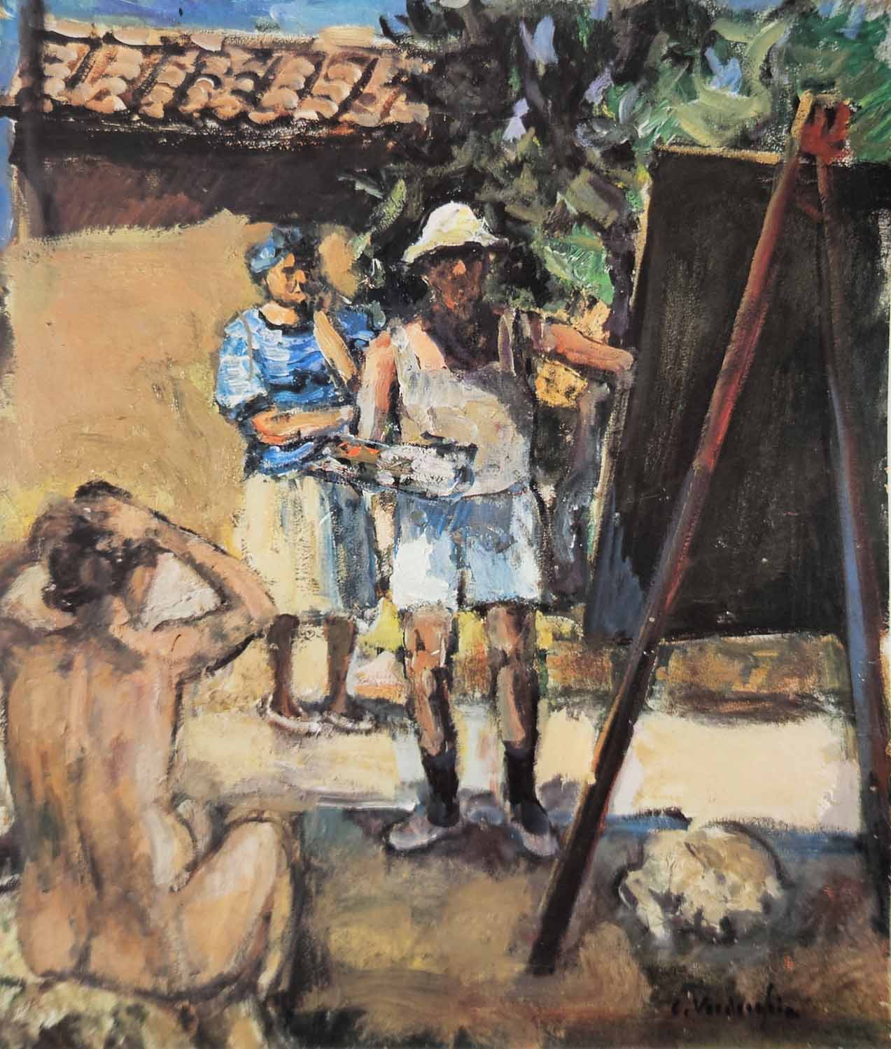 Il pittore e la modella
