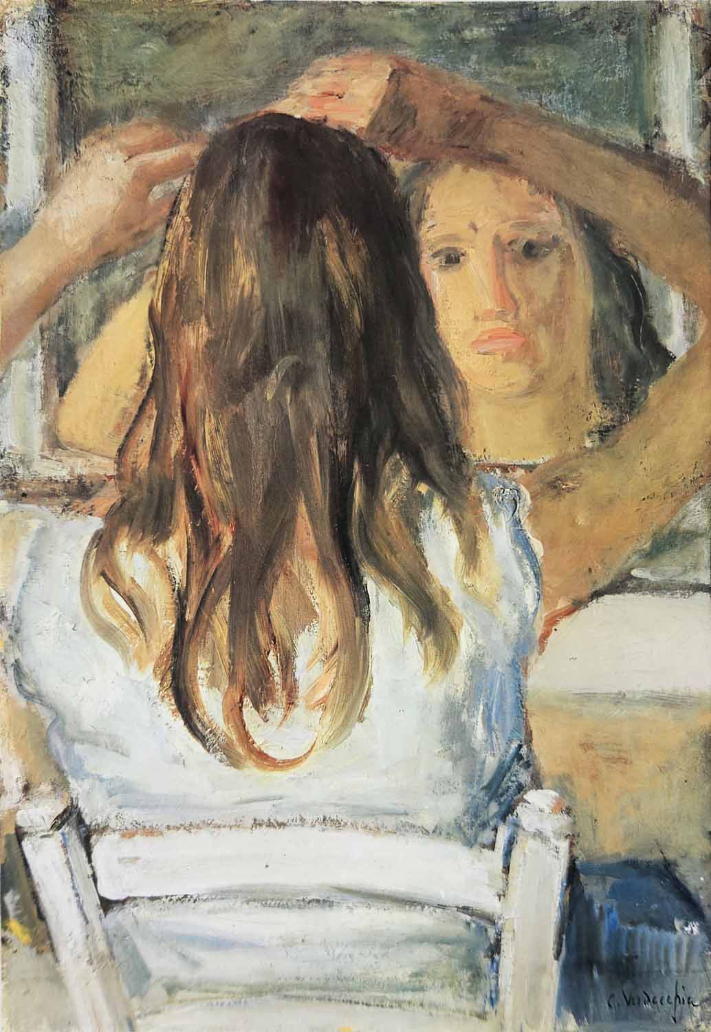 Ragazza allo specchio