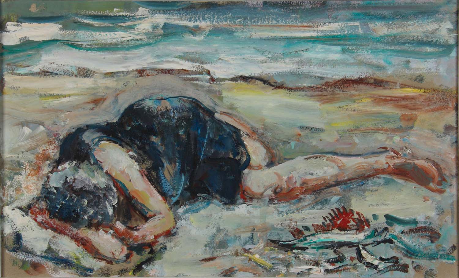 Riposo sulla spiaggia