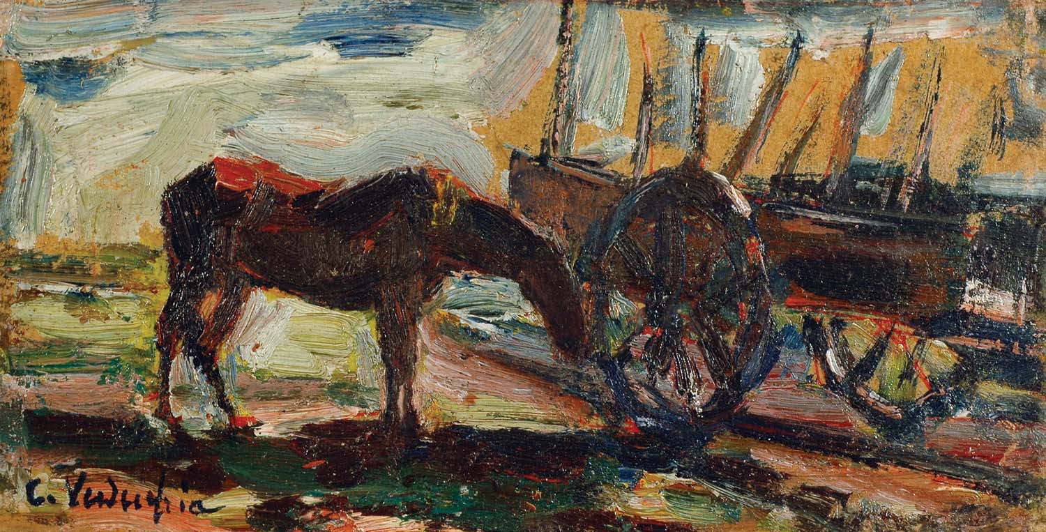 Cavallo con carretto