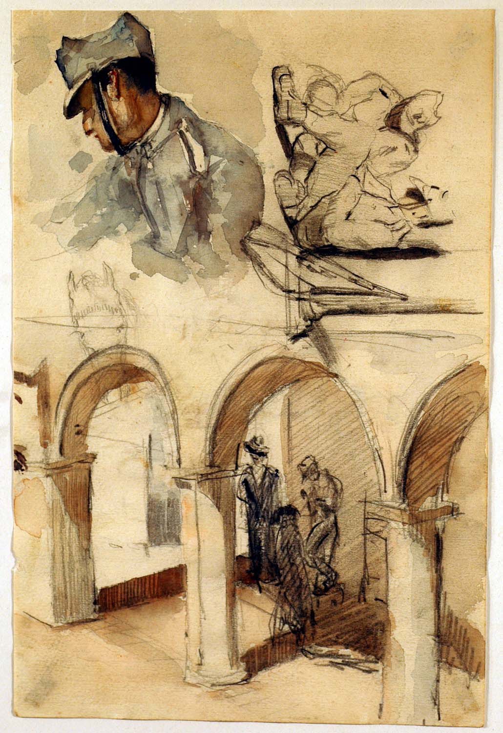 Composizione con soggetti militari (II)
